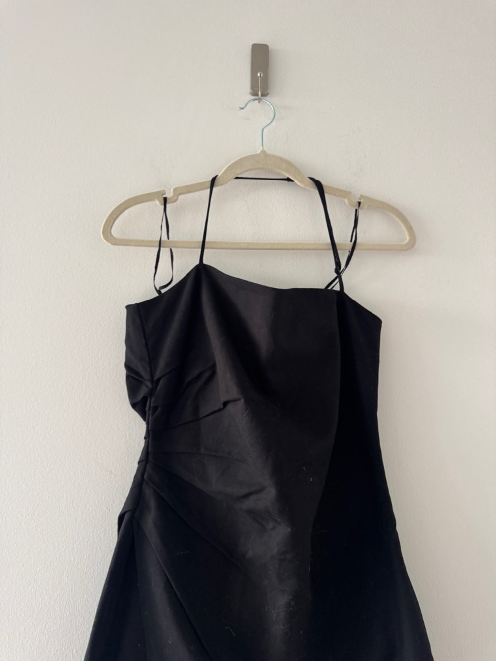 ALC Charlie Black Mini Dress 8 - Picture 6 of 7